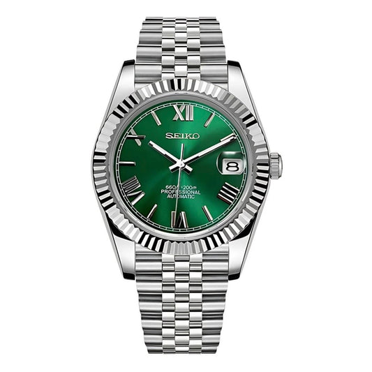 Royal Green Datejust Roman Dial Mod