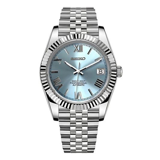Sky Blue Datejust Roman Dial Mod